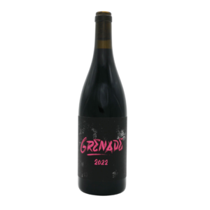 vin rouge bio grenade de la microwinerie